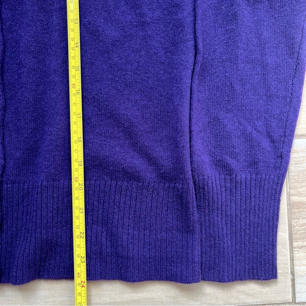 Apt. 9 🆕 100% Cashmere Cardigan Womens Large Button Front Academia Classic Prep - Picture 6 of 8